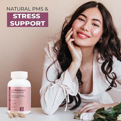 Ayurvedic Supplement Hormone Balance for Women – Shatavari, Ashwagandha Goli, PMS & Menstrual Support, Pressure Resilience, Cortisol Manager, 60 Capsules