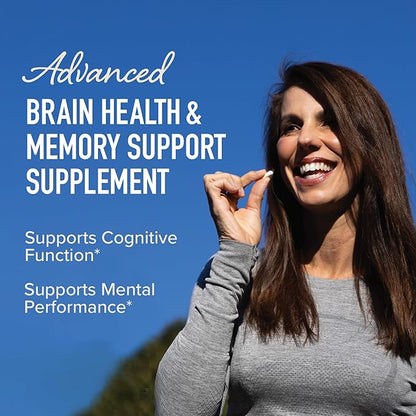 Alpha GPC 600 mg | Brain & Memory Support Supplement | Mental Performance, Focus & Clarity Support | Highly Purified Alpha-GPC Powder | Vegan, Formulated Non-GMO, 3rd-Party Tested | 60 Capsules