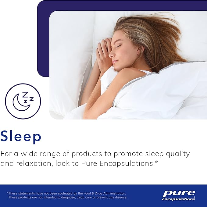 Pure Encapsulations Best-Rest Formula - Supports Restful Sleep - for Relaxation - Restful Sleep Supplement - Non-GMO & Vegan - 60 Capsules