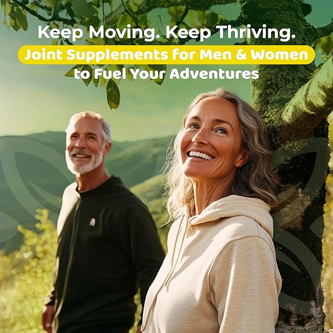 Motion Bliss Joint Supplements for Men & Women - Joint Health Support - with NEM, Calcium, Boswellia Serrata Extract, Collagen & More - 3.67 Oz - 30 Servings - Citrus Zest Flavor