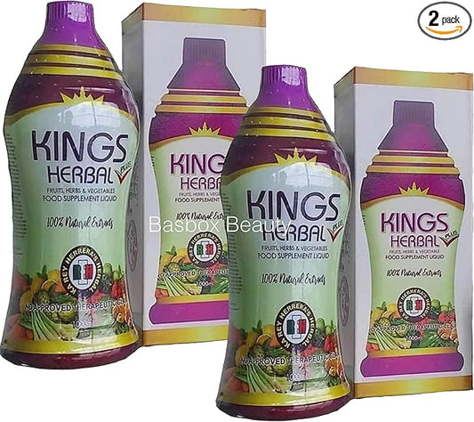 Plus Food Supplement 1000ml, Fruits, Herbs & Vegetable Fusion (2 Bottles)