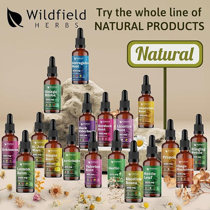 4 oz Rhodiola Rosea Supplement Rhodiola Rosea Root Tincture Drops 2100mg (Rhodiola rosea L.) Rhodiola Extract Absorbs Better Than Capsules, 2 Month Supply, 84 Servings, Alcohol-Free - 2 Oz, Pack of 2