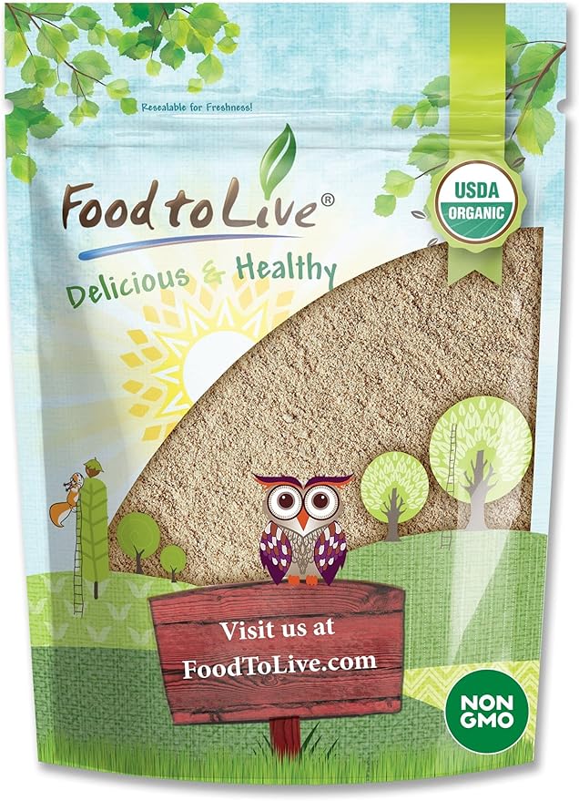 Food to Live Organic Ashwagandha Root Powder, 3 Pounds - Non-GMO, Finely Ground Indian Ginseng, Pure, Raw, Vegan. Easy to Mix. Adaptogenic Herb.