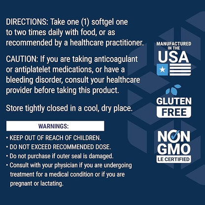 Life Extension Mega GLA Sesame Lignans, Omega-6 Fatty acids to Promote a Healthy inflammatory Response, Gluten Free, Non-GMO, 30 softgels