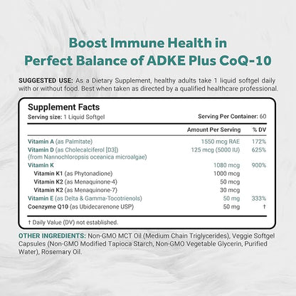 Vegan Tocotrienol with CoQ-10 | Nano-Emulsified in EVOO for Better Absoprtion | Non-GMO, Soy Free and Vegan Society Certified | 60 Veggie Softgels (Carrageenan Free)