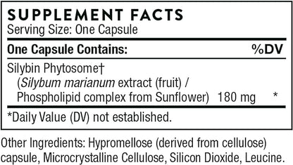 THORNE Siliphos - Botanical Extract Complex for Antioxidant and Liver Support* - 90 Capsules