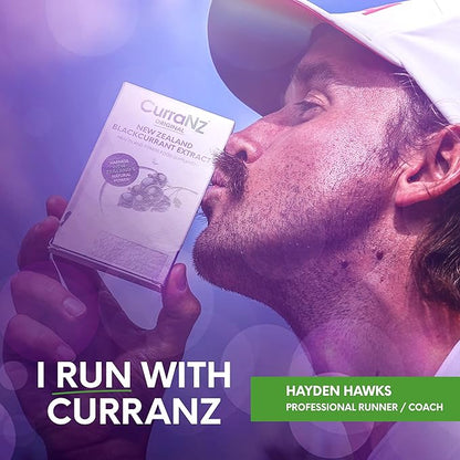 New Zealand Blackcurrant Extract Sports Nutrition Capsules | Muscle Recovery | Endurance Performance | Pre or Post Workout Supplement | Vegan & Caffeine Free (30 Capsules)
