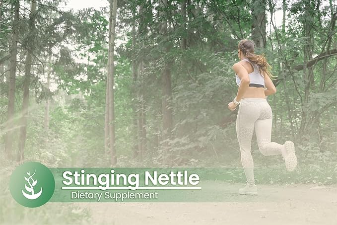 PURE ORIGINAL INGREDIENTS Stinging Nettle (100 Capsules) Leaf Always Pure, No Additives Or Fillers, Lab Verified