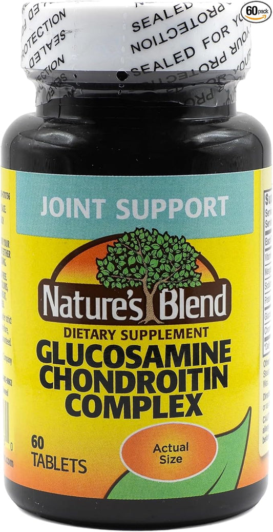 Nature's Blend Glucosamine Chondroitin Complex Tablets, 60 Tabs