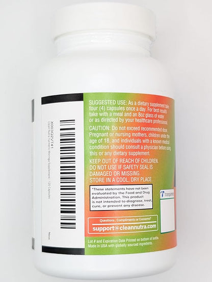 Turmeric Moringa Supplement | Ginger Boswellia Saffron - Supplement for Women and Men with Ceylon Cinnamon, Tart Cherry, Quercetin Garlic Nettle Holy Basil - 2Pack