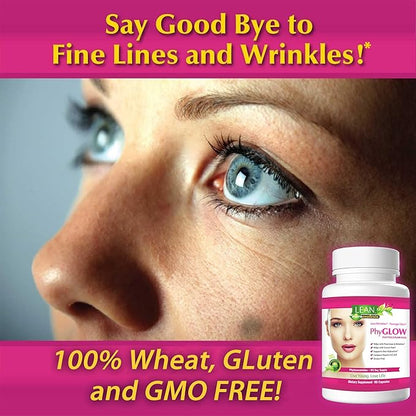 Skin Care Phytoceramides, 90 Day Hydration Focus Super Ceramide Supplements for Women and Men, Wrinkle Support Factor Pills, Give youth to the Face with Multivitamin A, C, D, E Gluten Free 90 Capsules