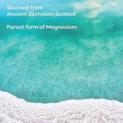 PURPUR Zechstein Magnesium Oil Spray with Aloe - Pure Magnesium Supplement Feet, Sleep, and Restless Legs Syndrome Relief | Topical Aid for Stress, Pain, and High Cortisol Management 8 Oz