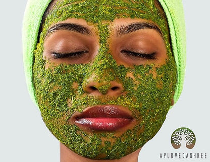 Neem Leaf Powder 100 Gm | Azadirachta Indica | Wild Crafted Neem Leaf Powder | Very Bitter Neem Supplement for Skin Hair and Detox | Non GMO, Gluten Free, Vegan