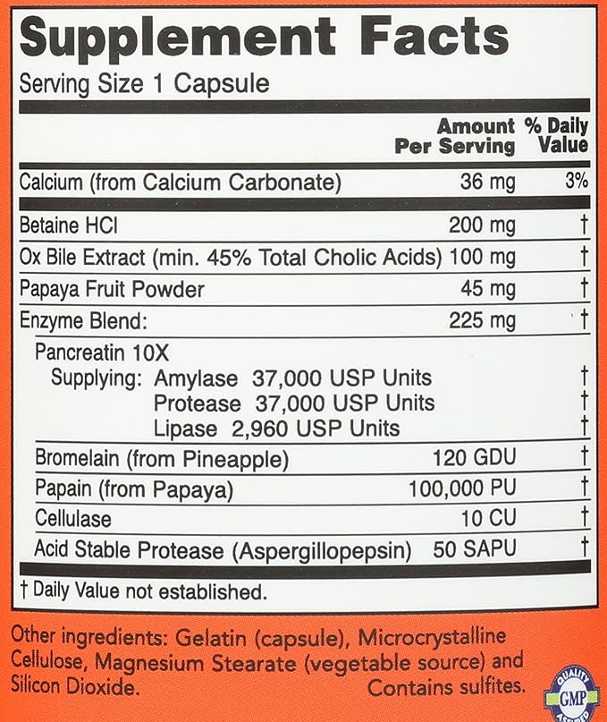NOW Foods Super Enzymes - 90 Capsules