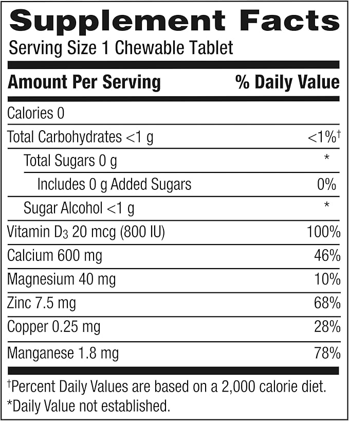 Caltrate Chewables 600 +D3 Plus Minerals Calcium and Vitamin D, Sugar Free, Cherry, Orange and Fruit Punch, 90 Count