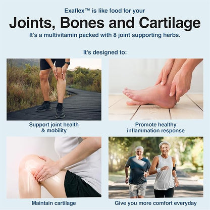 N-Labs Joint & Muscle Relief Bundle – Supports Mobility & Pain Comfort – ExaFlex & Arctic Blast for Joint Strength & Fast-Acting Relief – 60 Capsules, 1 fl oz