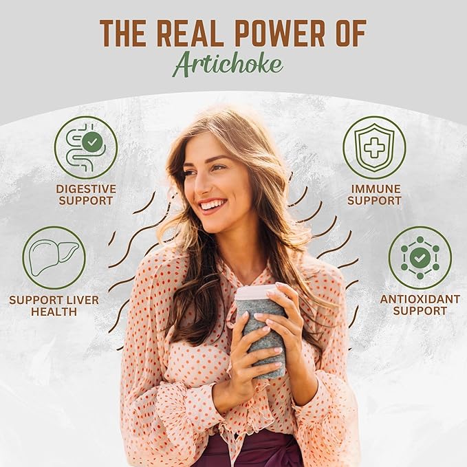 Go Nutra Artichoke Extract Powder Potent 5% Cynarin Artichoke Powder Pure Artichoke Leaf & Stem 4oz. | 150 Servings