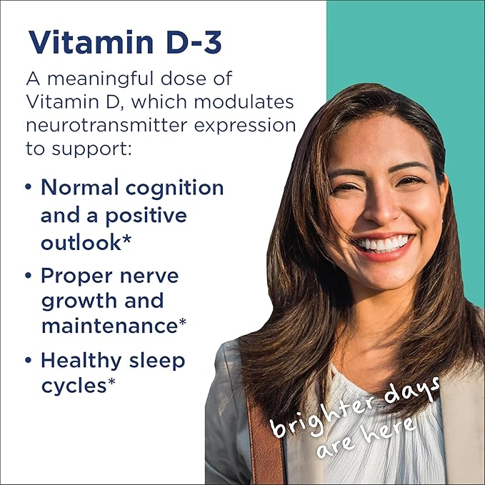 MethylPro Vitamin D3 5000 IU - Vitamin D Supplements with 125mcg of VIT D3 - Support Healthy Brain Function and Nutritional Status - Pairs Well with L-Methylfolate (90 Capsules)
