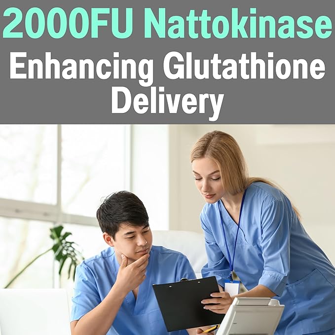 SHIZAM 600mg NAC 2000 FU 100mg Nattokinase & 400mg Reduced L Glutathione Gummies, N-Acetyl Cysteine Capsule Powder Pill Liquid Supplement/Supplements Alt, Organic N Acetylcysteine 1000mg 4000 600 mg