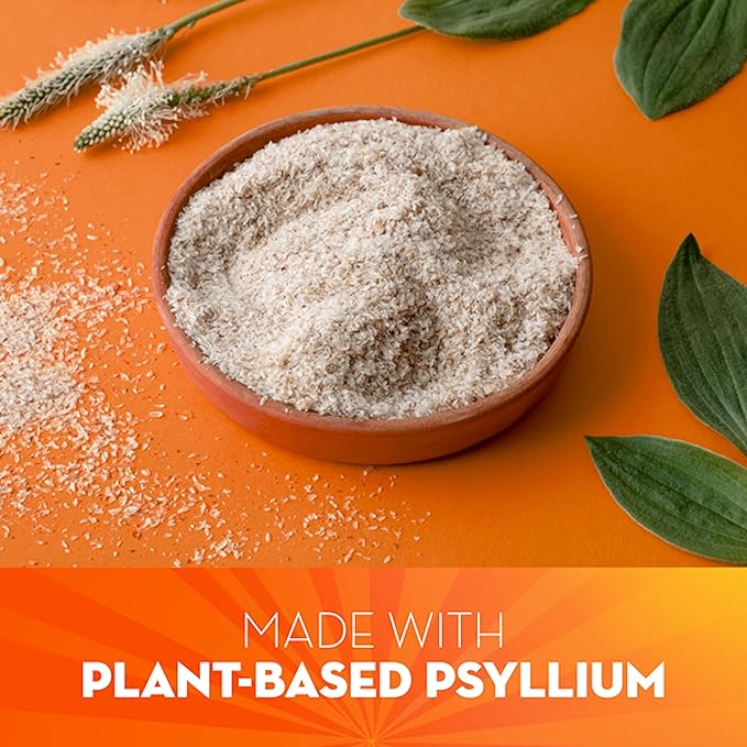 Metamucil, Fiber Thins, Daily Psyllium Husk Fiber Supplement, Supports Digestive Health and Satisfies Hunger, Apple Crisp Flavor, 48 Total Servings (4 Packs of 12)