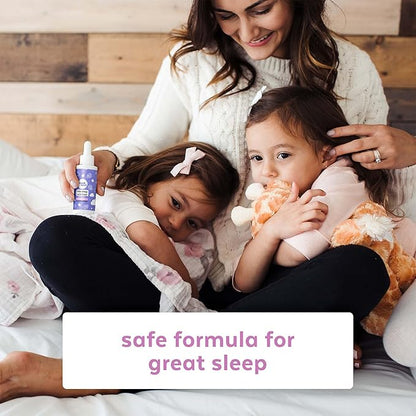 Wink Well Kids Liquid Melatonin Drops- Natural Baby Sleep Drops for Infants- Toddler Sleep Aid with 1mg Per Serving-Non-Addictive Children's Liquid Melatonin- 2 Oz