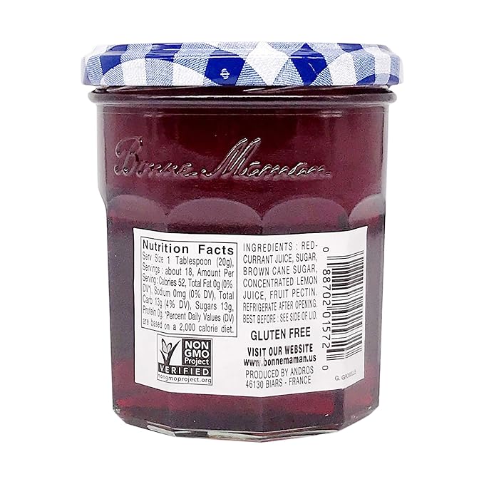 Bonne Maman Jelly, Red Currant, 13-Ounce