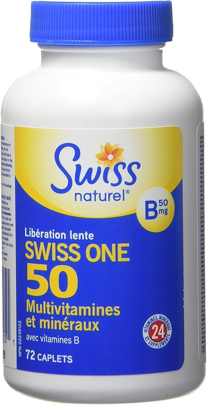 Swiss One 50 Timed Release Multi Vitamin & Mineral with B Complex