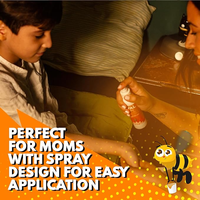 VAL Magnesium Oil Spray for Kids | Relaxation for Daytime & Bedtime | Calm & Mood Support | Zechstein Magnesium Chloride, Chamomile, Aloe & Essential Oils | No Itch, Fast-Absorbing | USA Made | 4oz