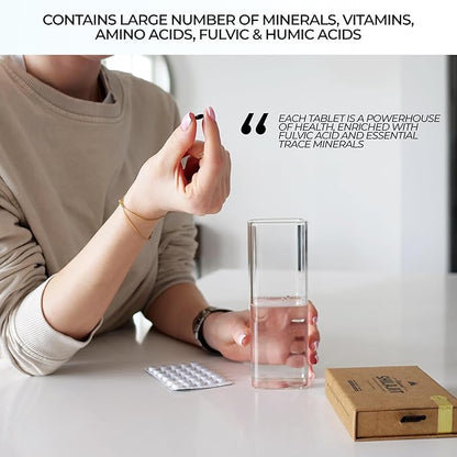 Ormus Monoatomic Gold Concentrate (HIGH Potency x12) - 1.7 fl. oz (50 ml) & Natural SHILAJIT Tablets - 120 Count, Sun Dried 100% Pure Shilajit for Men & Women