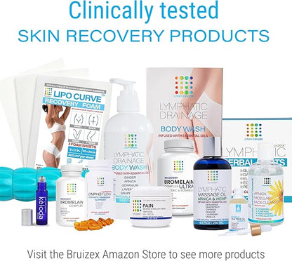 Bruizex Ultra Bromelain and Quercetin Bruising Relief Supplement, 120 Capsules | Bruised Skin, Trauma Recovery and Swelling Surgery Supplements | Contains Bromelain, Quercetin, Turmeric and Boswellia