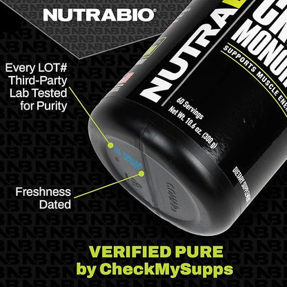 NutraBio ATP Evolution, Supercharged Muscle Recovery, 500g Powder - 40 Servings