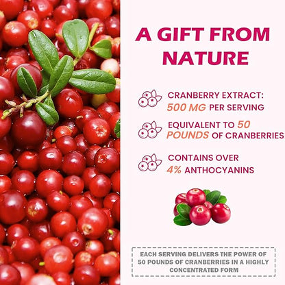 23-in-1 Kidney Cleanse Detox & Repair with 50:1 Cranberry Extract | Botanical Formula for Urinary Tract Wellness | 60 Capsules