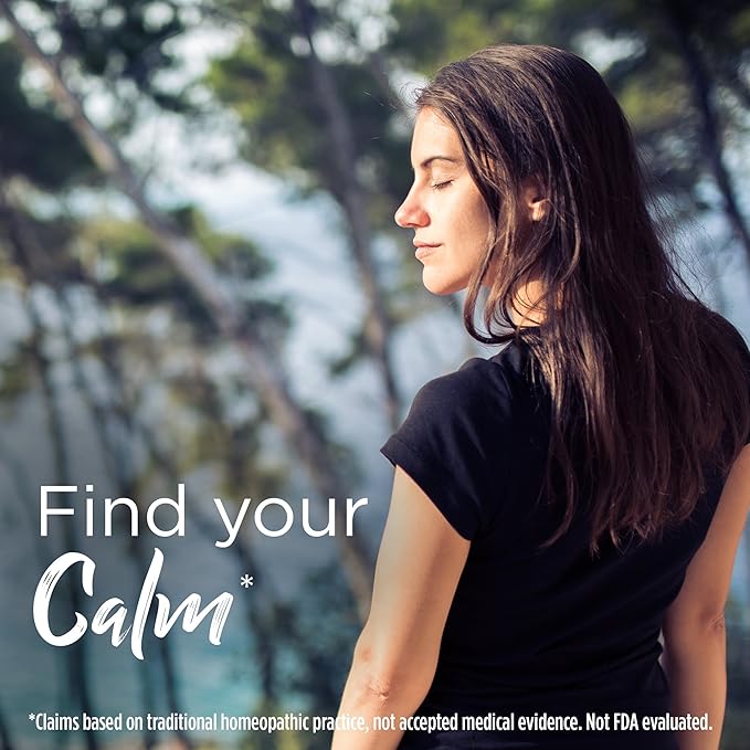 Hyland's Calm Tablets, Stress Relief Supplement, Natural Relief Of Anxiousness, Nervousness, And Irritability, 50 Count (Pack of 1, 50 Count Total)