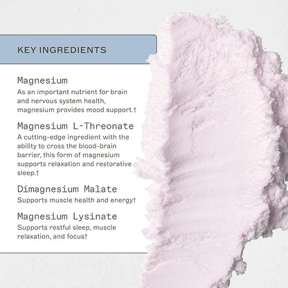 NeuroCalm Magnesium Powder by Dr. Amy Myers - Best Form of Magnesium L-Threonate to Enhance Health & Cognitive Support - Promotes Attention & Memory Learning Focus - 30 Servings(2.65 OZ)