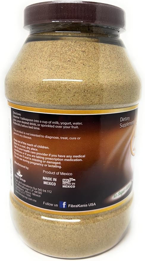 Natural Fiber Powder Pecan Flavor (23 Ounces, Pecan - Nut)