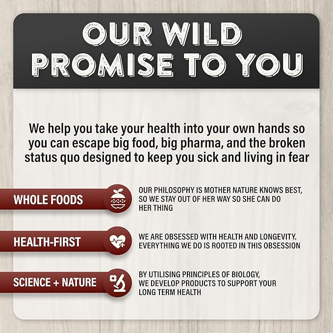 Wild Foods Grass-Fed Beef Tallow Capsules | 3,000mg Per Serving | Pure Ancestral Nutrition for Skin, Hormones, and Energy | Keto, Paleo & Carnivore Diet Approved | 90-Day Supply