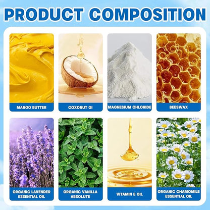 Magnesium Lotion for Kids,Magnesium Lotion for Sleep,Topical Magnesium Cream Helps Kids Stay Calm at Bedtime and During The Night (4 oz)