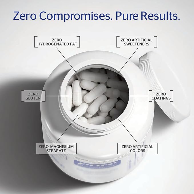 Pure Encapsulations Mitochondria-ATP - Mitochondrial Support - ATP Production Aid* - with Vitamin C, Vitamin E & Thiamin - Antioxidant Support - 120 Capsules
