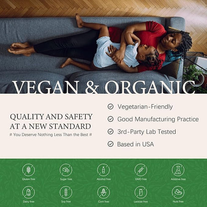 Oasisforce L Theanine 400mg Liquid Drops, L-Theanine Supplement for Adults & Kids with GABA, Magnesium & Ashwagandha, Natural Sleep, Focus & Relaxation Support, Vegan, Alcohol-Free, Non-GMO, 2 FL OZ