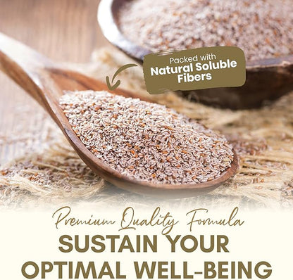 Organic Psyllium Husk Capsules, Natural Fiber Supplement for Gut Health* - Alternative to Psyllium Husk Powder, Zealthy Life, 250 Capsules