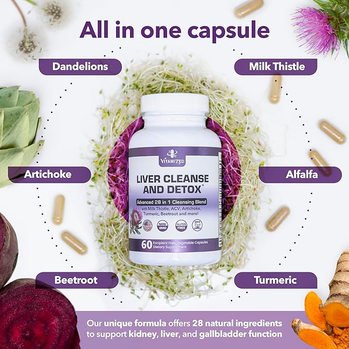 Comprehensive Wellness Duo: Liver Cleanse & Urinary Tract Support