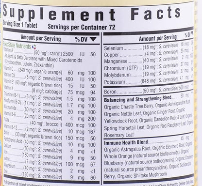 MEGAFOOD Women's One Daily, 72 CT