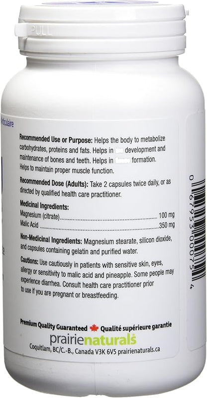 Mag Force Magnesium & Malic Acid Capsules, 90 Count