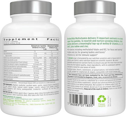 Methylated Kids Multivitamin Gummy + Methylated Men's Multivitamin Bundle, MTHFR Supplements with Active B-Vitamins, Clean Label, by Igennus
