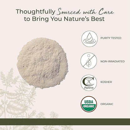 Starwest Botanicals Organic Astragalus Root Powder - Dried Herb for Tea, Natural Immune Support, Promotes Wellness, Certified Kosher, Non-GMO - Bulk 1 lb Bag