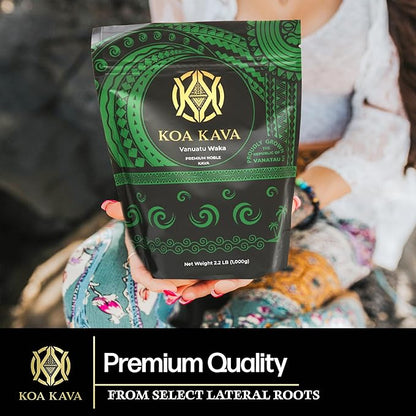 1 Kg Vanuatu plus 8 oz Tongan Kava Bundle