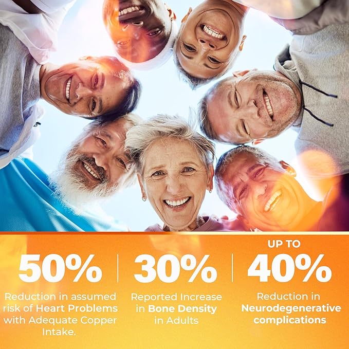 Copper Supplement with Zinc, Selenium, Boron, Molybdenum, and Vitamin C | Copper Protocol for Men & Women | Supports Joint Health | Essential Minerals for Daily Wellness | 90 Tablets