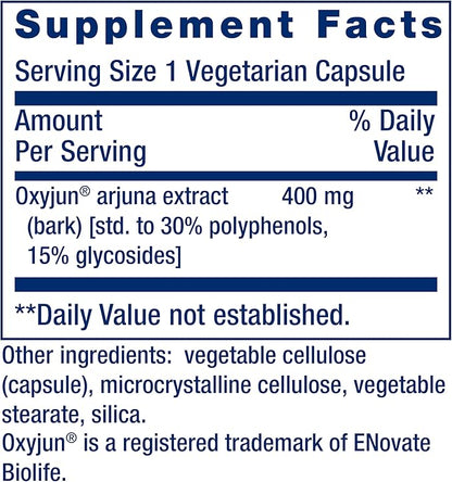 Life Extension Cardio Peak, Cardiovascular Supplement, Heart Health, arjuna, 1-Daily, Gluten Free, Non-GMO, Vegetarian, 30 Capsules