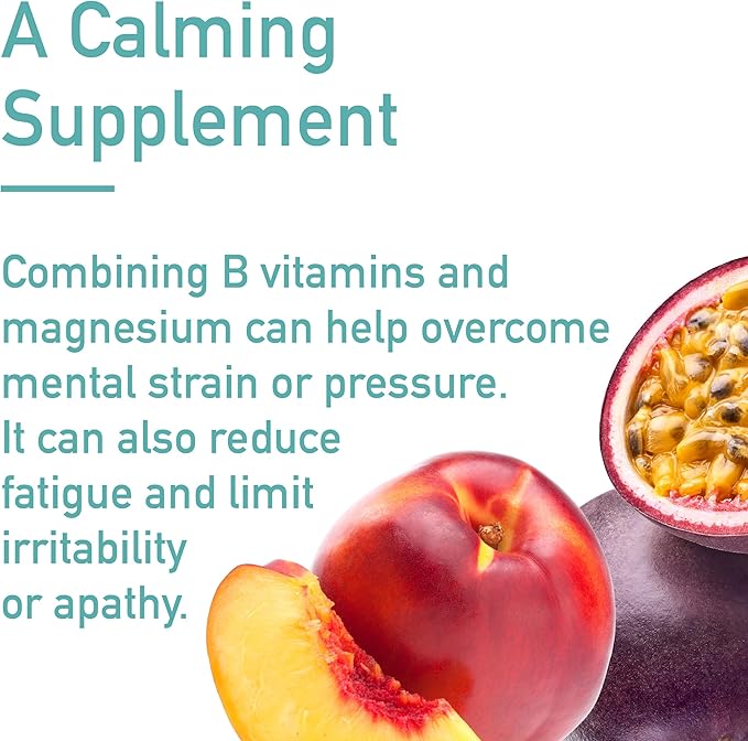 Effervescent Magnesium + B Complex Dietary Supplement, 6-Pack, 120 Tablets