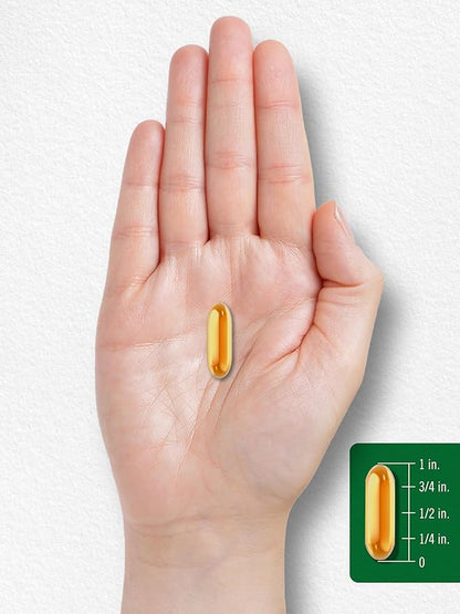 Carlyle Vitamin E with Mixed Tocopherols | 1000 IU | 120 Softgels | Naturally Sourced Supplement | Non-GMO and Gluten Free Formula